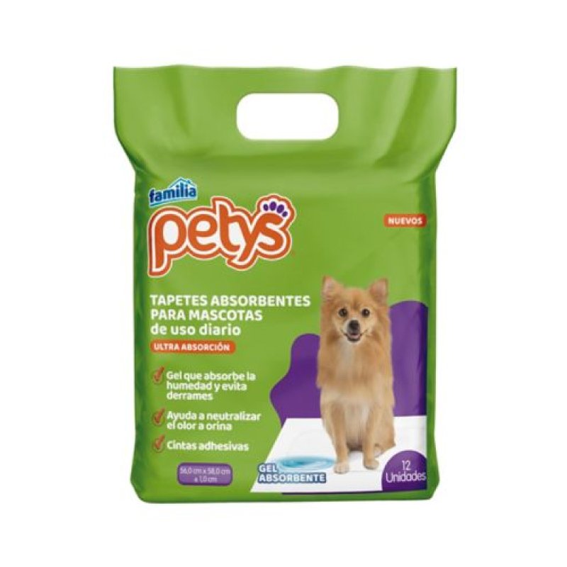 Tapetes absorbentes para Perros- Petys